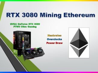 RTX 3080 - Mining Ethereum | Hashrate | Overclock | Powerdraw