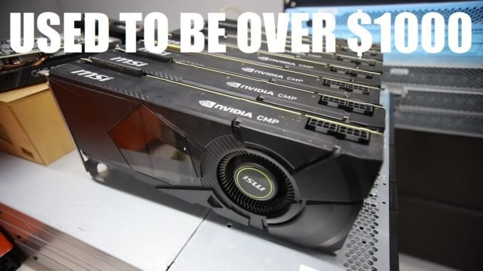 The $125 GPU... worth it for mining right now?