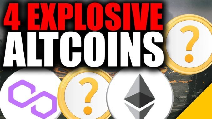 4 MOST Explosive Altcoins I LOVE Right NOW