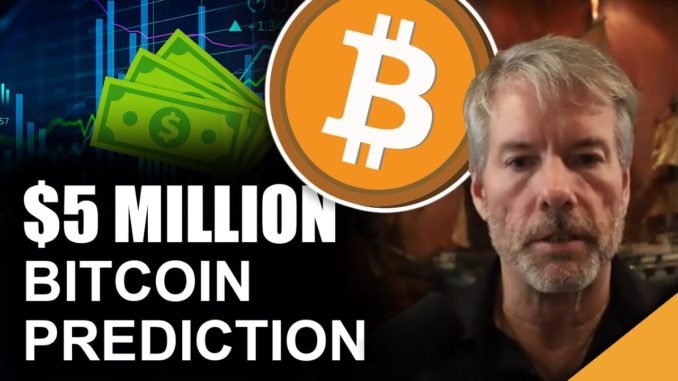 Michael Saylor Predicts $5 Million Bitcoin (One Question He WON'T Answer)