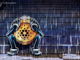 Why is Cardano price down today?
