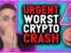 URGENT! WORST CRYPTO CRASH IN MONTHS!